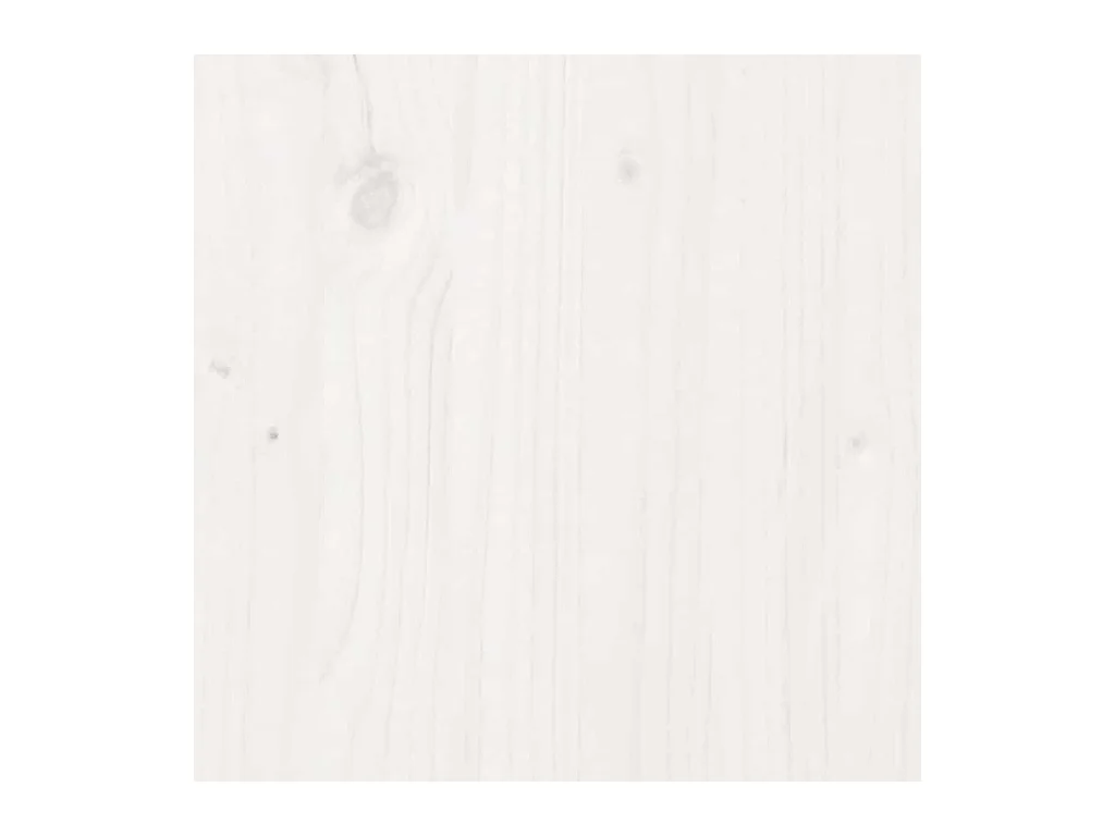 Cabecero librería en forma de L madera maciza pino blanco 90cm