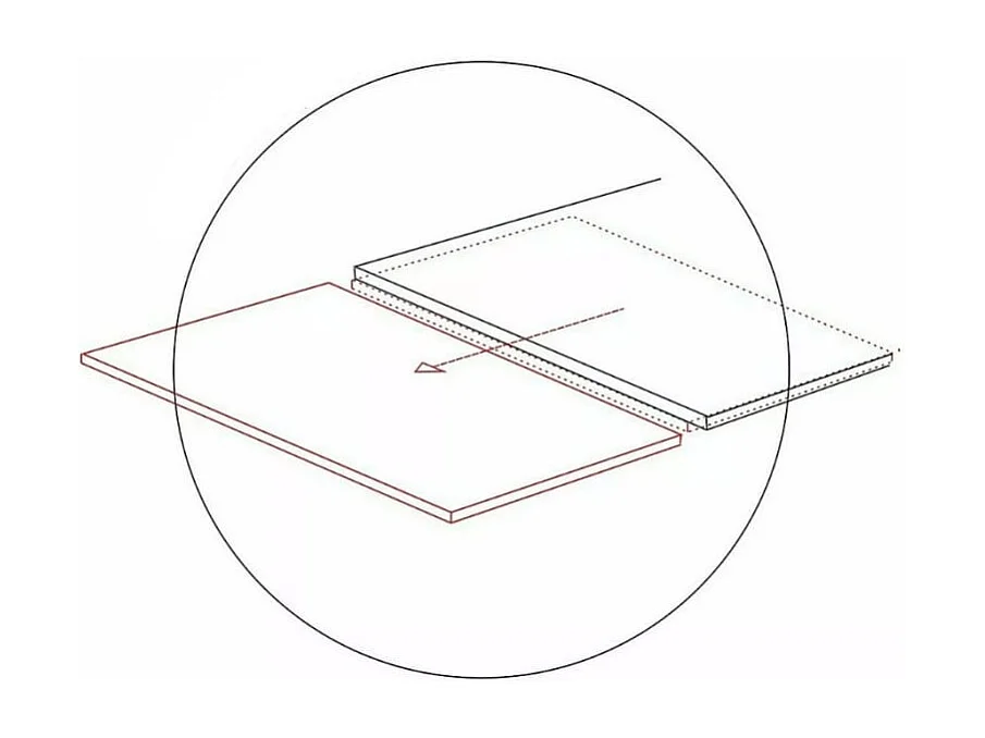 Table à manger design extensible céramique et métal 160cm Sahara noir Holly