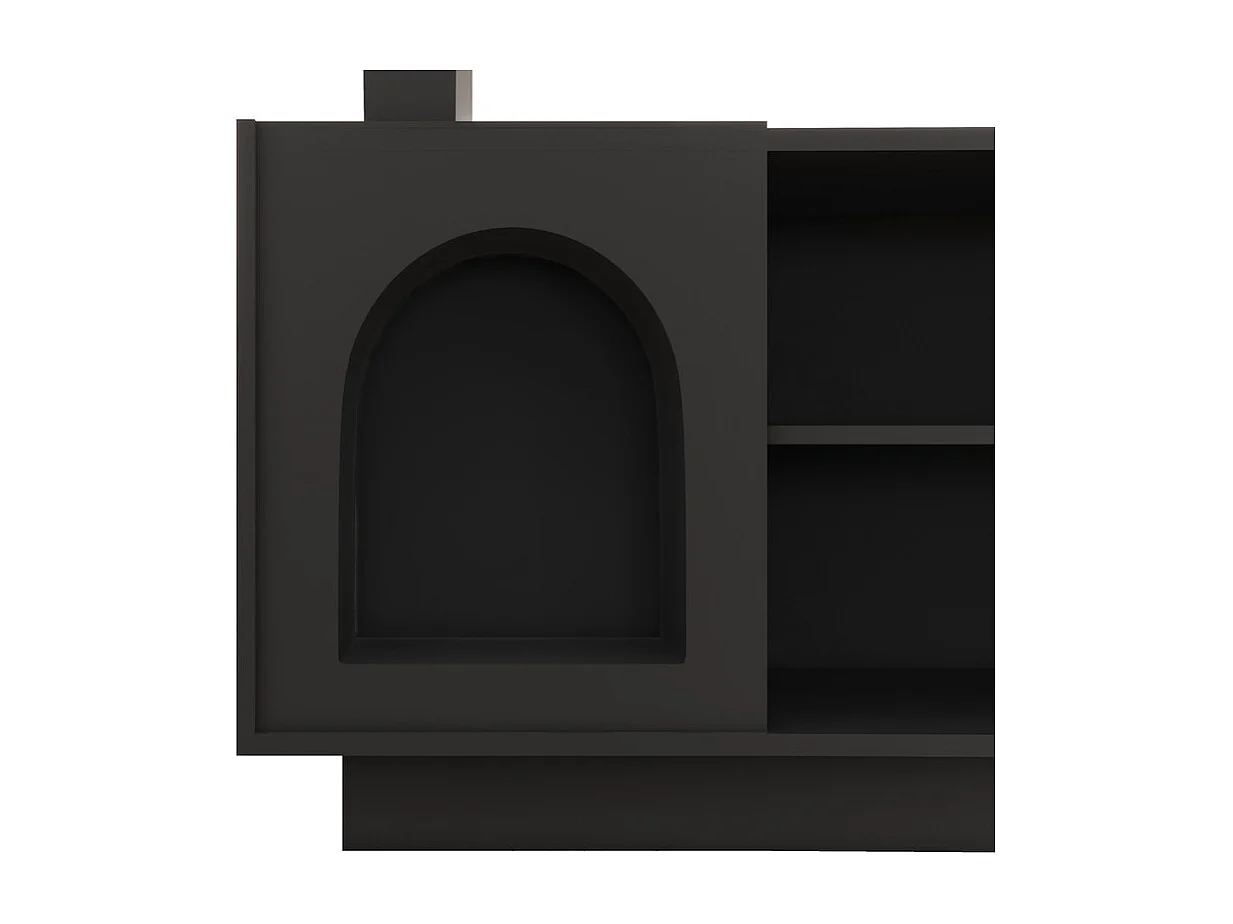 Bureau d'ordinateur d’angle pivotant - avec 2 tiroirs et 2 niches - niche XL pour animaux - MDF - 120x50x75cm