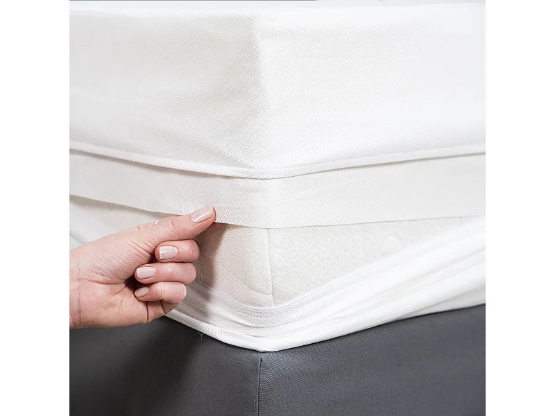 Housse intégrale anti punaise de lit  160x200cm