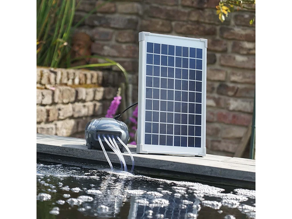 Ubbink Pompe d'aération extérieure Air Solar 600 1351375