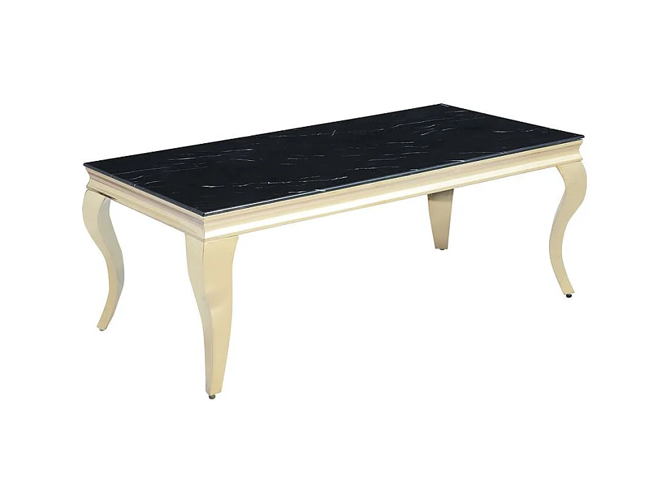 Table basse BAROQUE Gold 120x60x45 cm