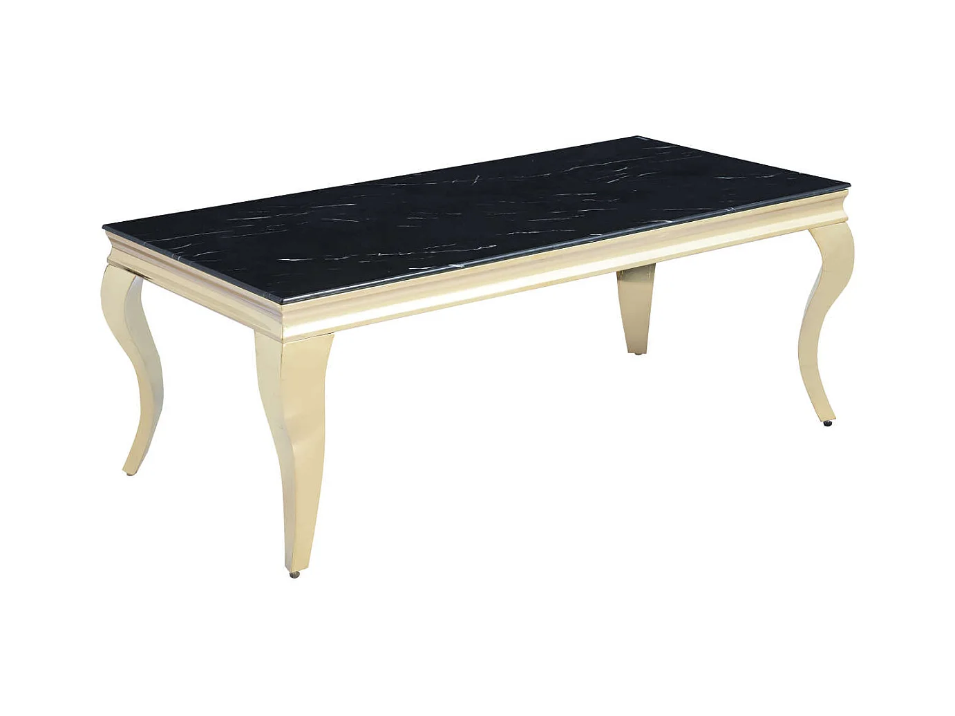 Table basse BAROQUE Gold 120x60x45 cm