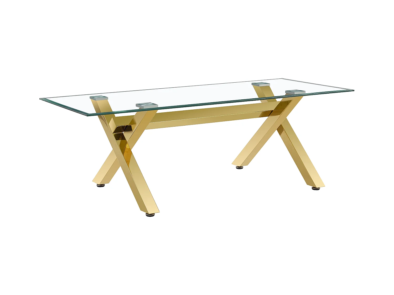 Table basse IXE Gold 120x60x45 cm