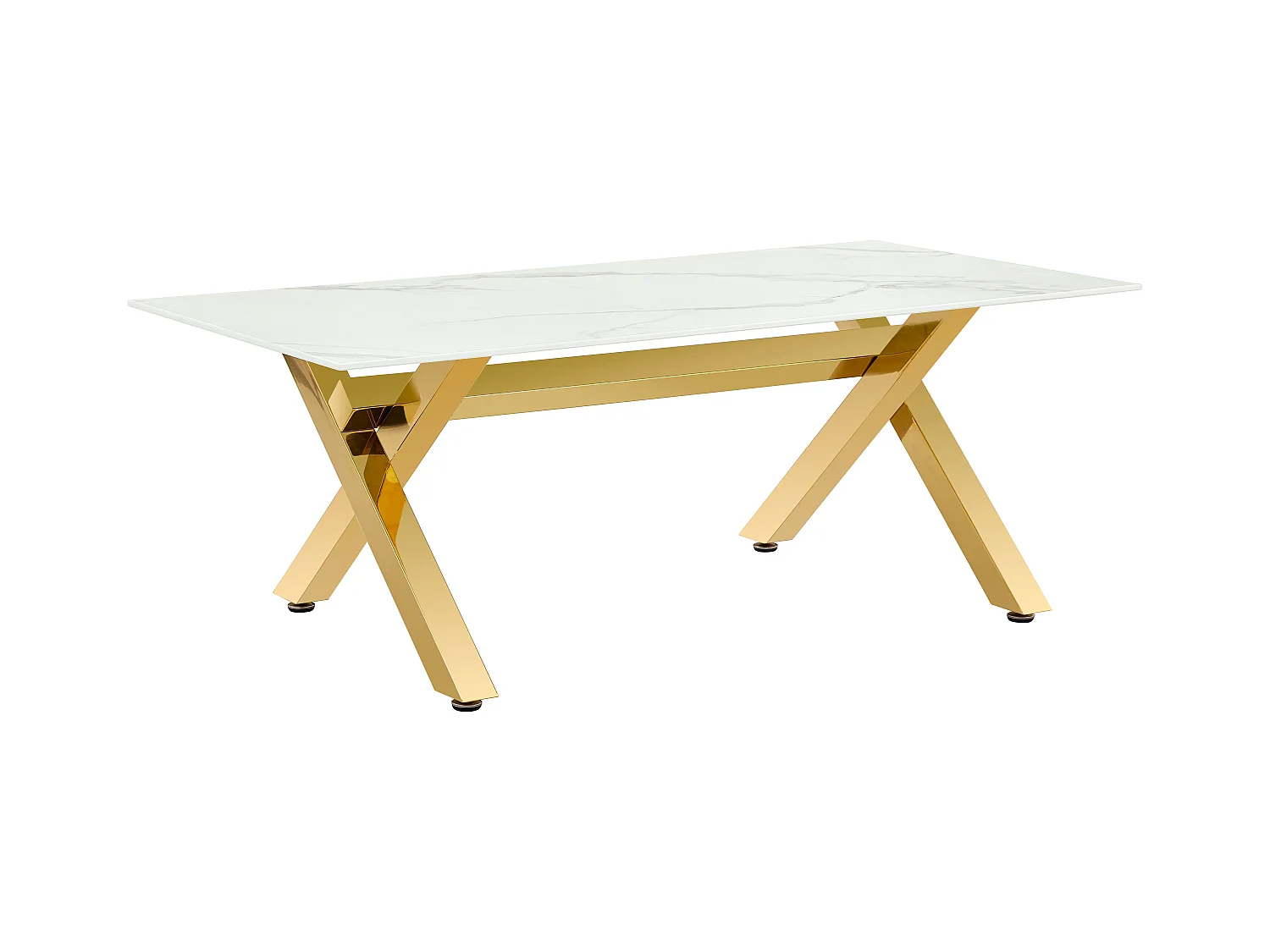 Table basse IXE Gold 120x60x45 cm