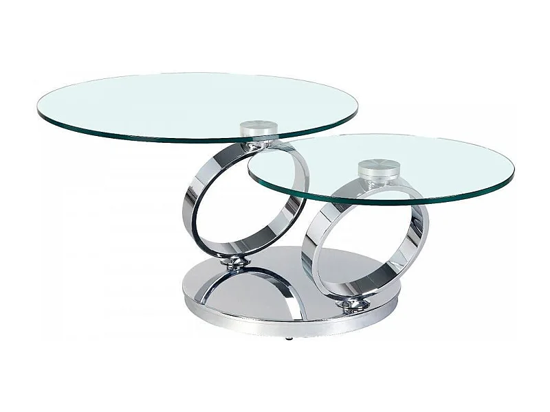 Table Basse AUTOMAT Marbré Blanc 70x45 cm