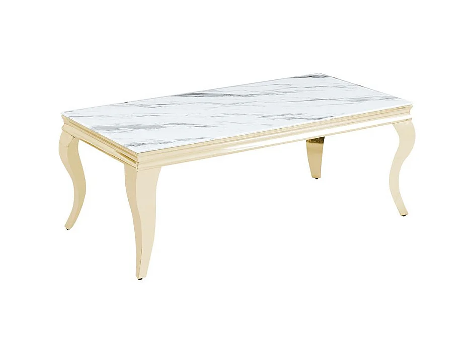 Table basse BAROQUE Gold 120x60x45 cm