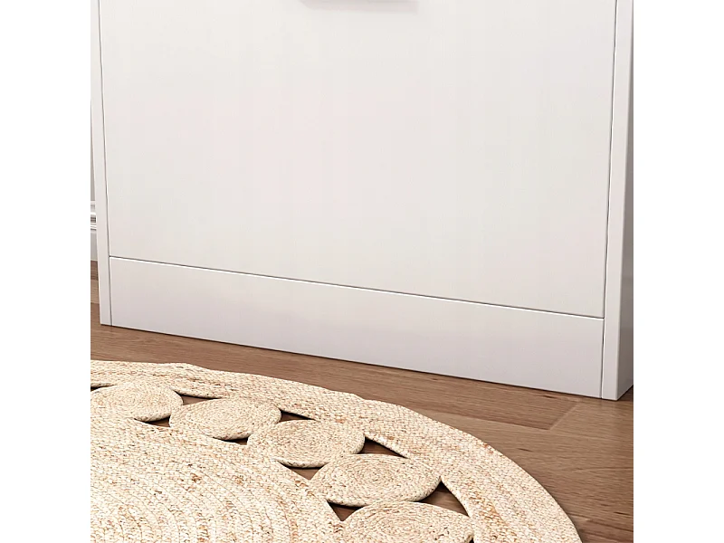 Armoire à chaussures blanche placard à chaussures commode loft moderne 60 cm