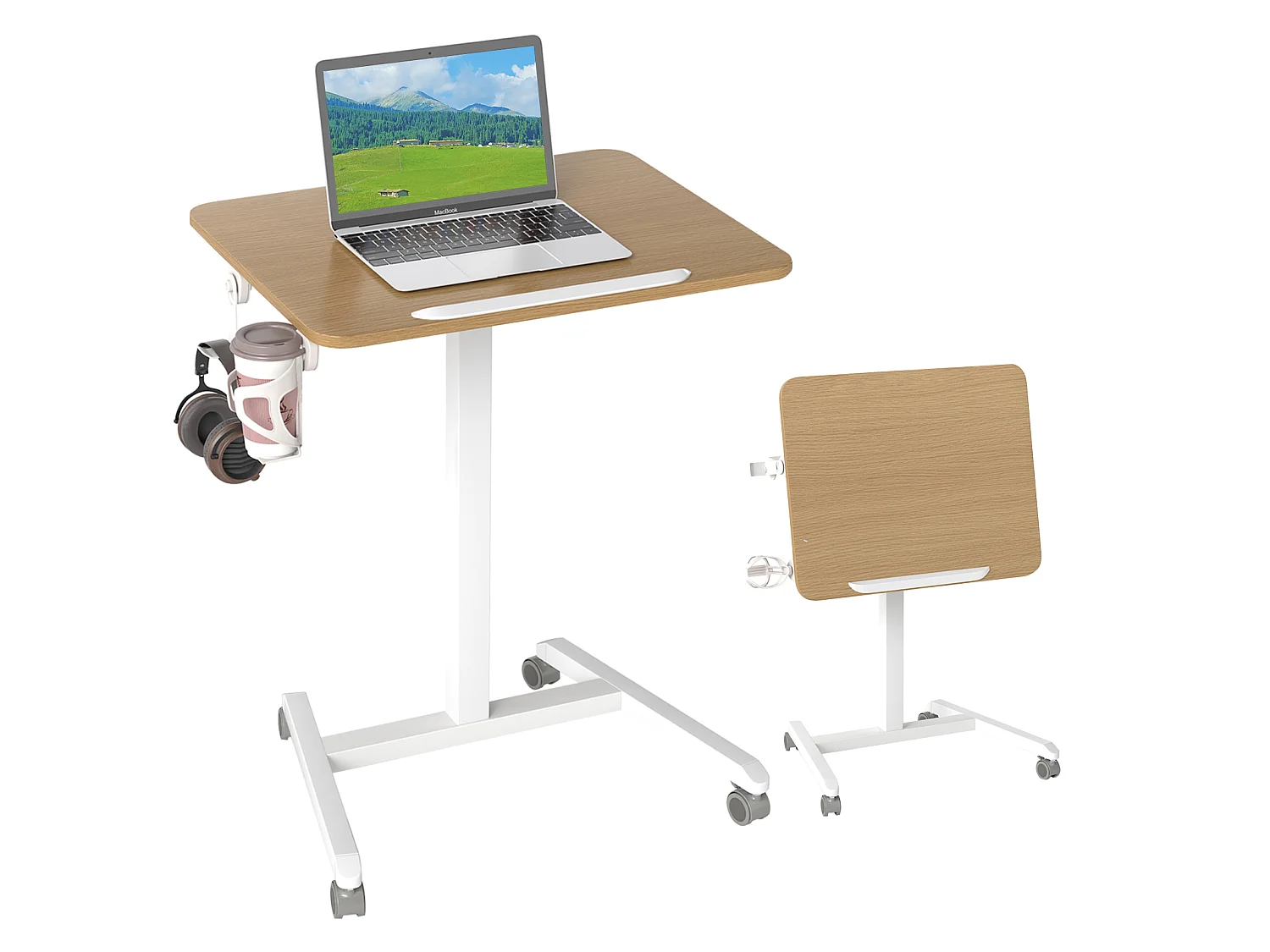 Stolik boczny z regulacją wysokości Stolik pod laptopa