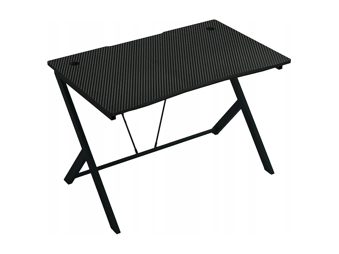 Schreibtisch gaming-computertisch  modern schwarz carbon 100 cm