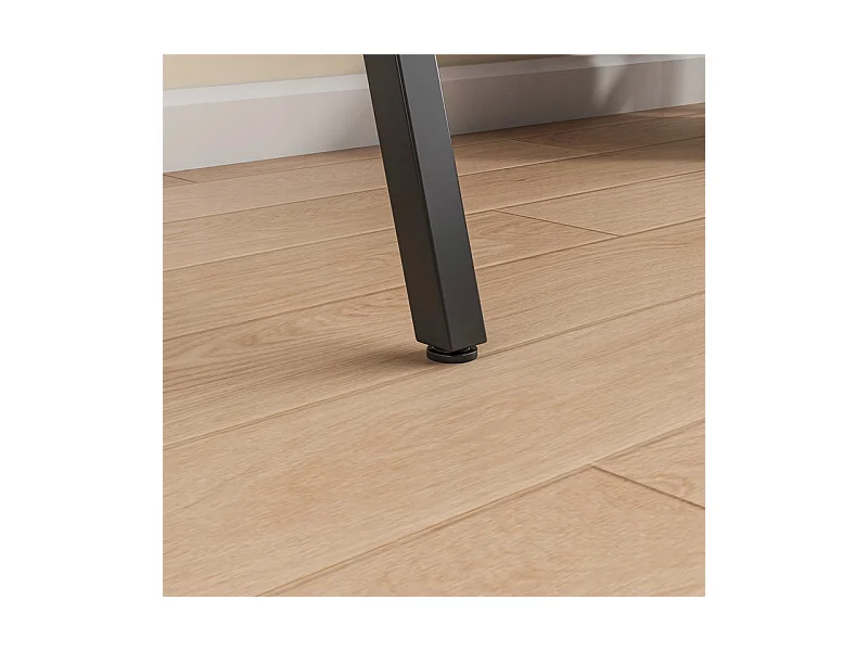 COMPUTERBUREAU LOFT INDUSTRIEEL SCHOOL RUSTIEK RETRO HOUT 100 CM