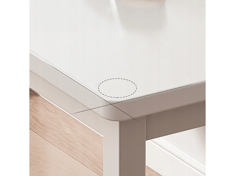 BUREAU INFORMATIQUE TABLE BLANCHE POUR ADOLESCENTS ÉCOLE INDUSTRIELLE LOFT 120 CM