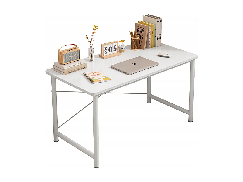 ESCRITORIO PARA ORDENADOR JUVENIL MESA BLANCA MODERNA GRANDE 100 CM