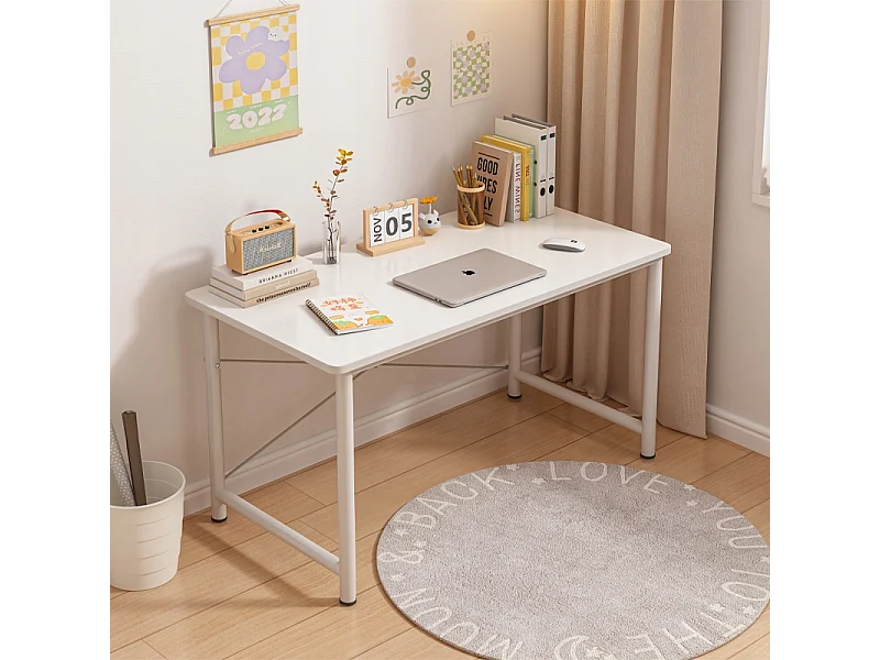 Biurko komputerowe młodzieżowe stolik białe nowoczesne duże 100 cm