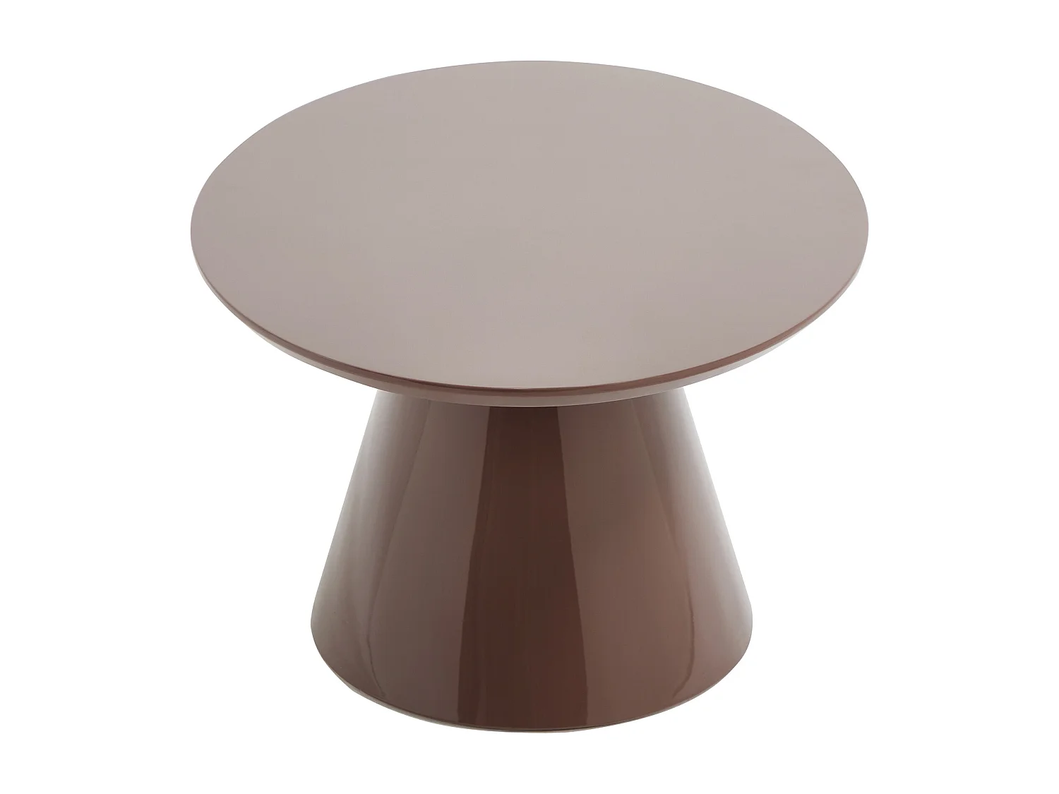 Table basse en MDF - Brun laqué - ANTELADA