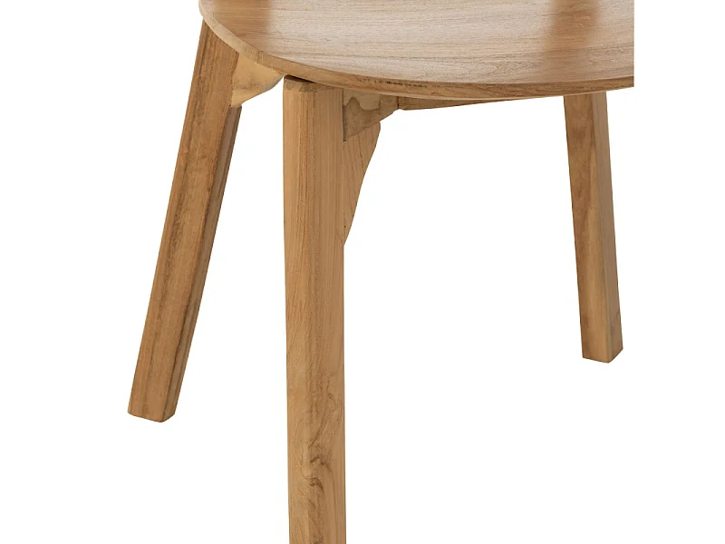 Lot de 2 chaises en bois design MIXIMA