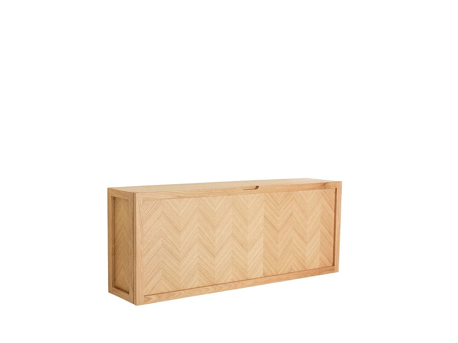 Hübsch Sapateira Grande Madeira Natural HERRINGBONE