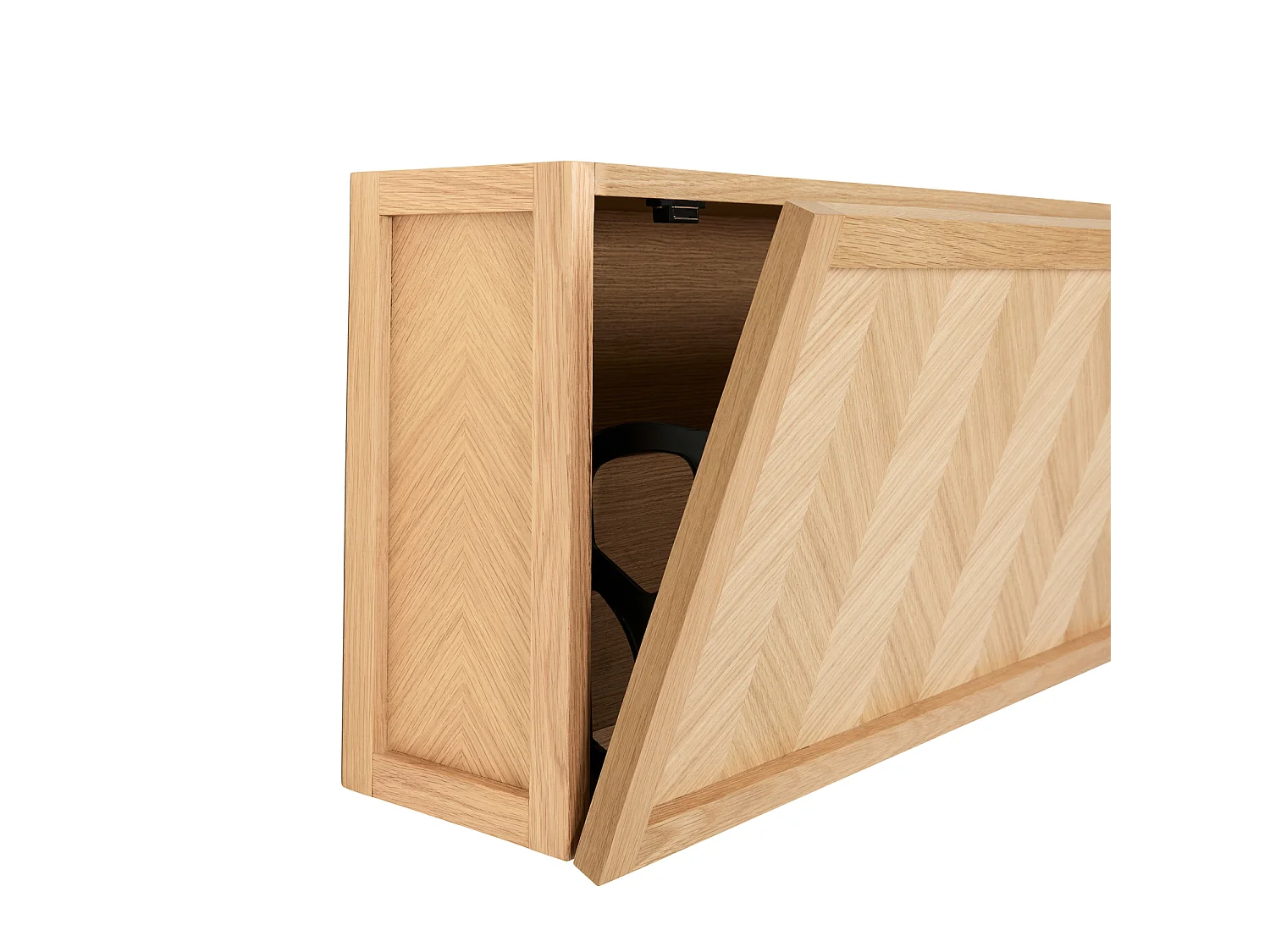 Hübsch Sapateira Grande Madeira Natural HERRINGBONE