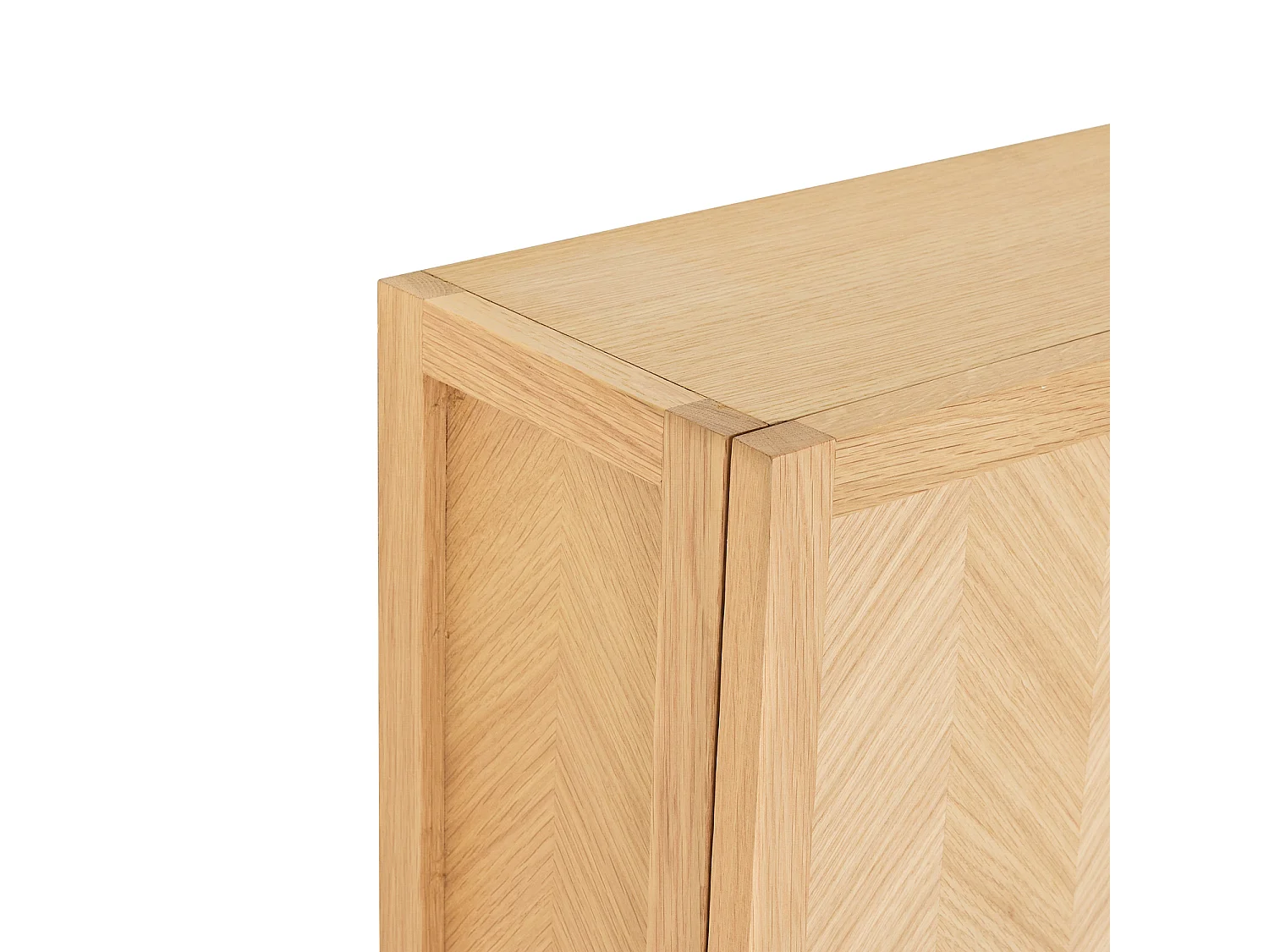 Hübsch Sapateira Grande Madeira Natural HERRINGBONE