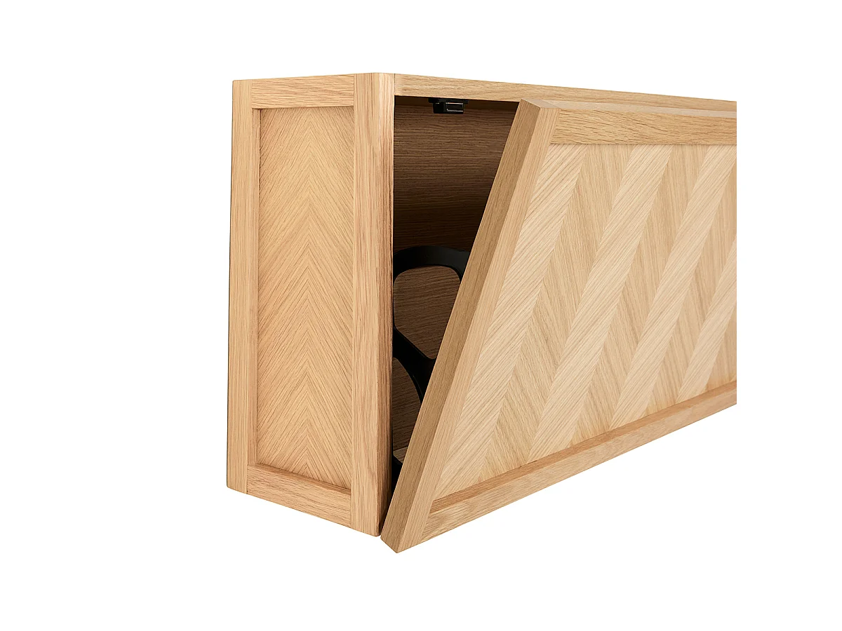 Hübsch Sapateira Grande Madeira Natural HERRINGBONE