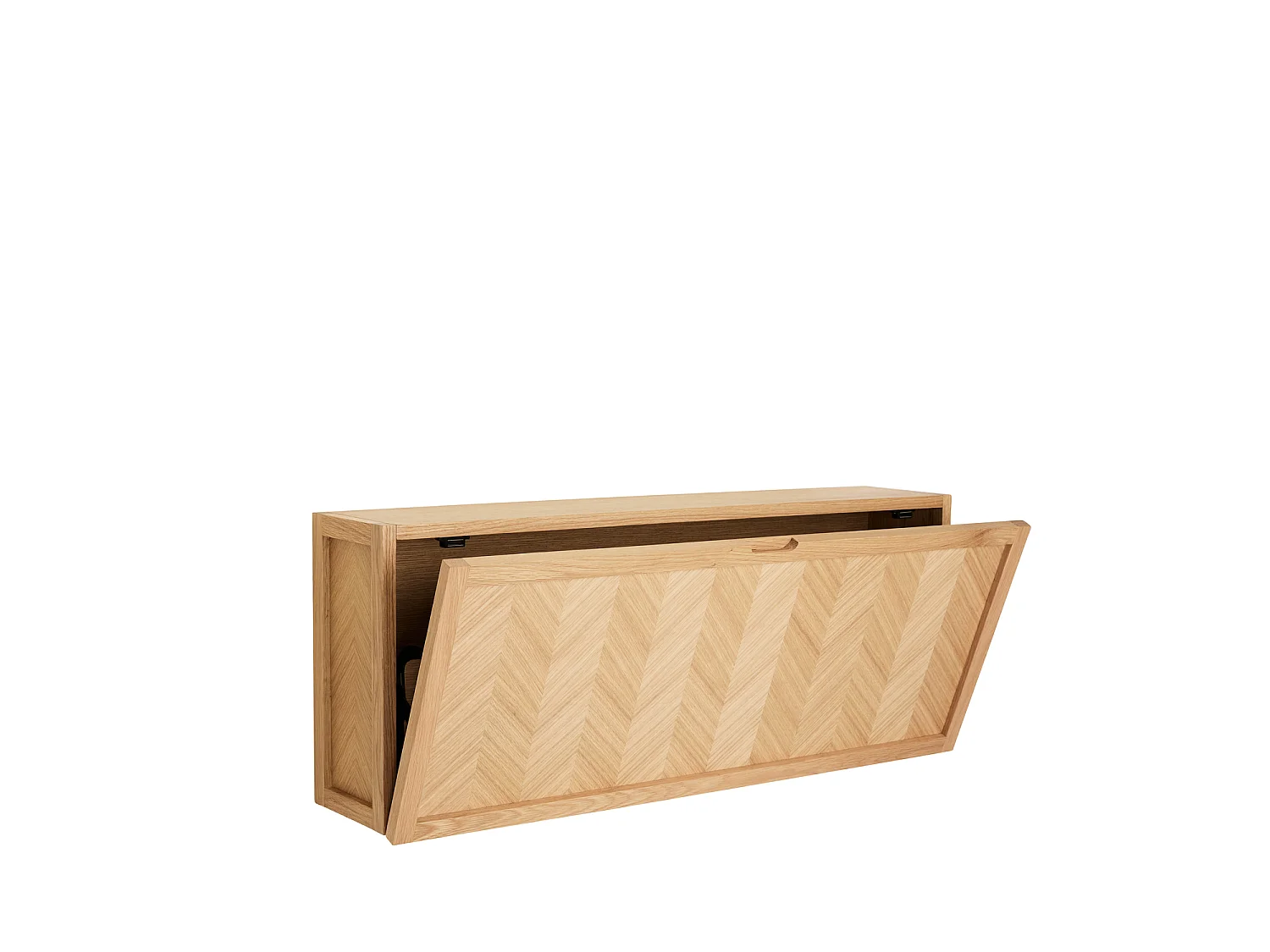 Hübsch Sapateira Grande Madeira Natural HERRINGBONE
