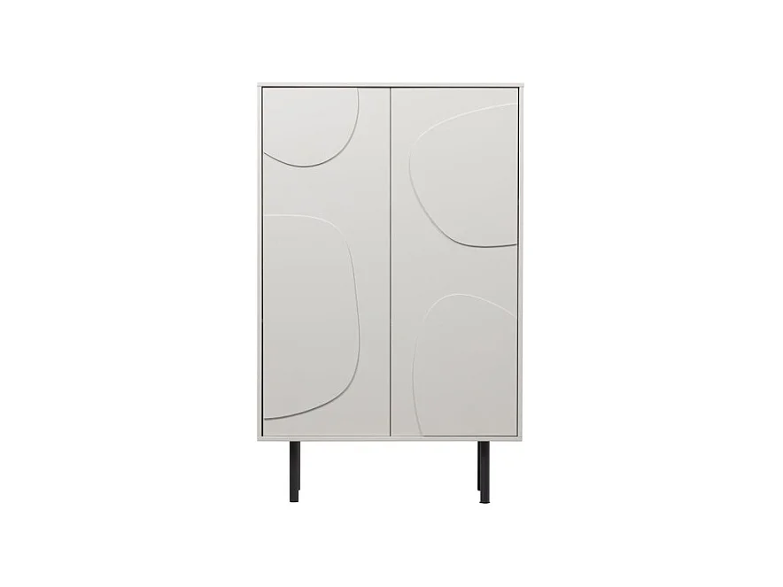 Buffet haut 2 portes en bois CADYA