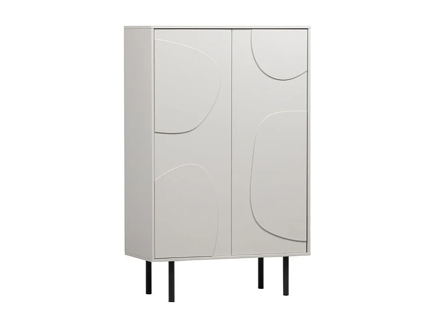 Buffet haut 2 portes en bois CADYA