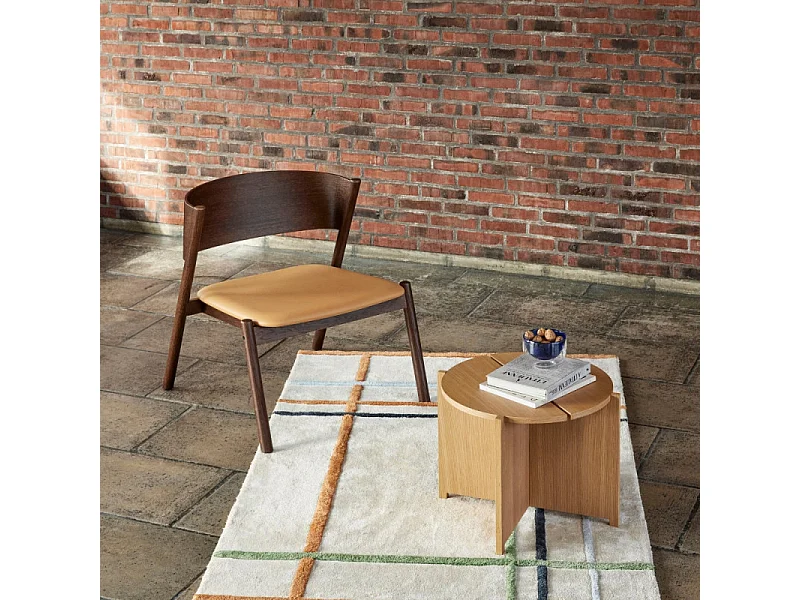 Table d'appoint design en bois DASYAN