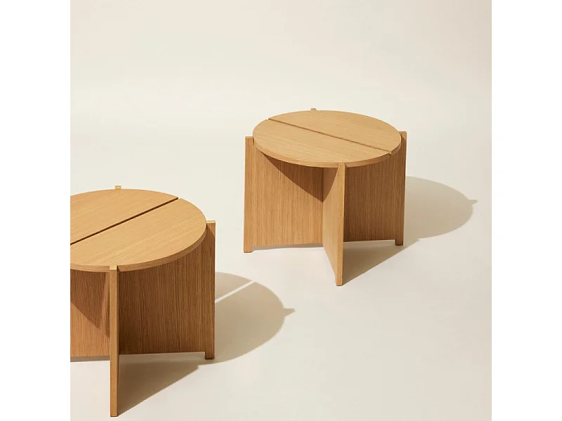 Table d'appoint design en bois DASYAN