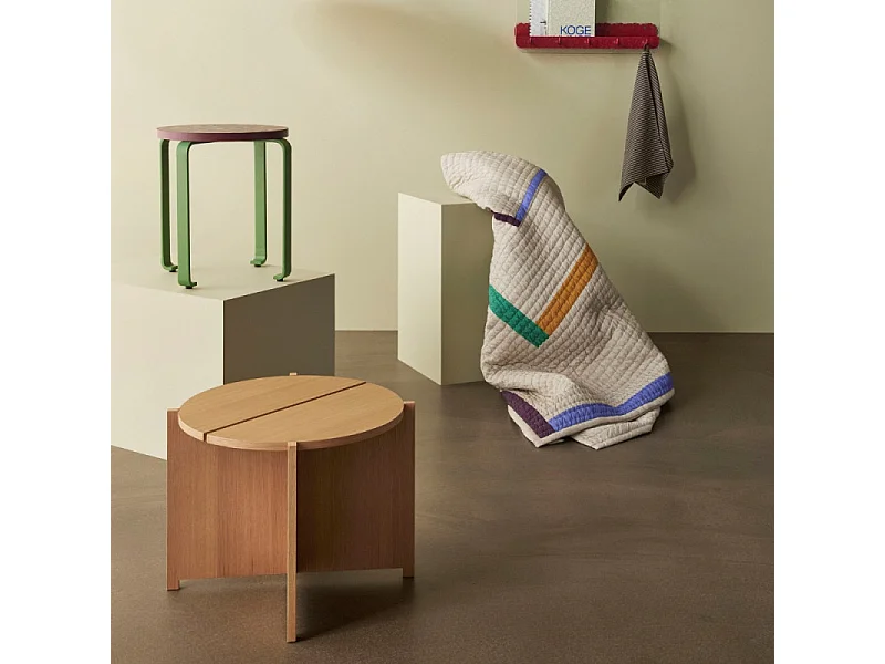 Table d'appoint design en bois DASYAN