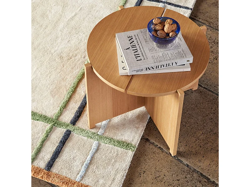 Table d'appoint design en bois DASYAN