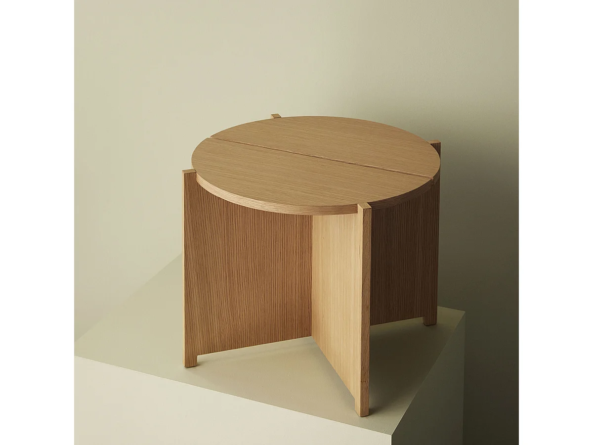 Hübsch Table d'appoint Naturelle Dash
