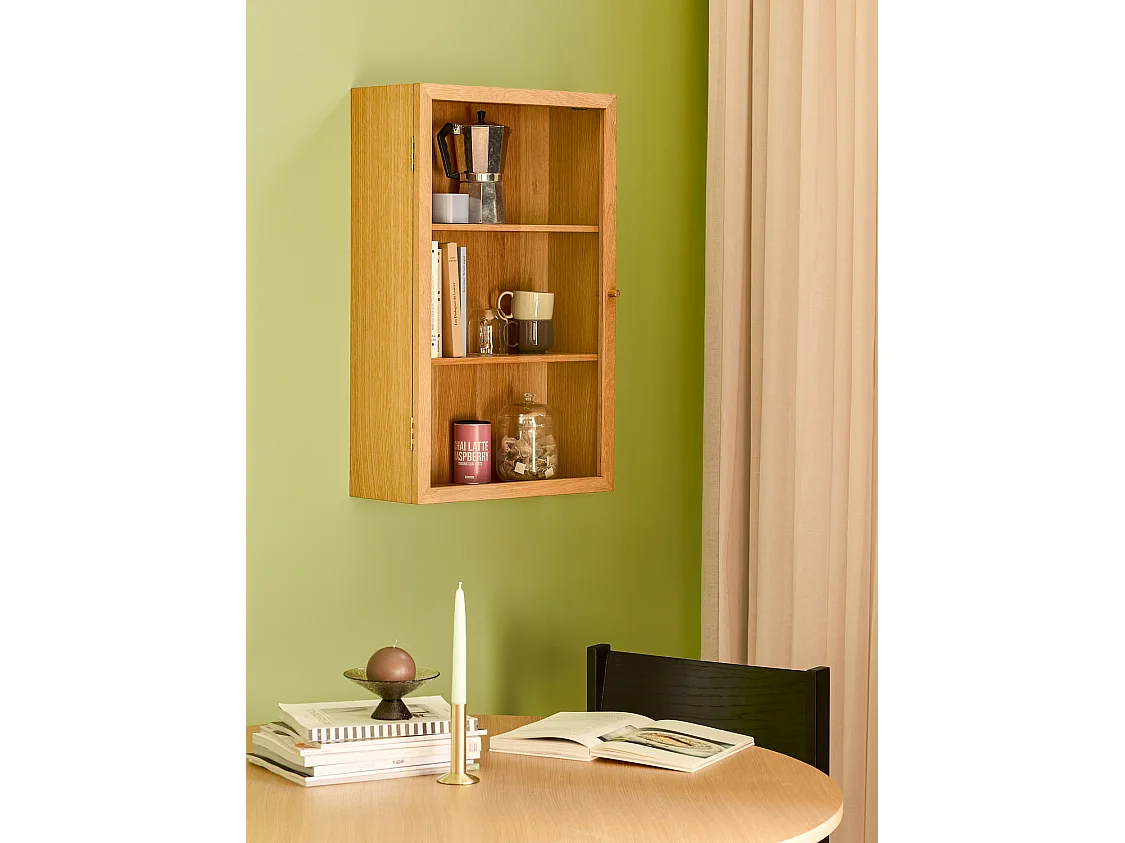 Hübsch Meuble mural Armoire Naturel PANORAMA