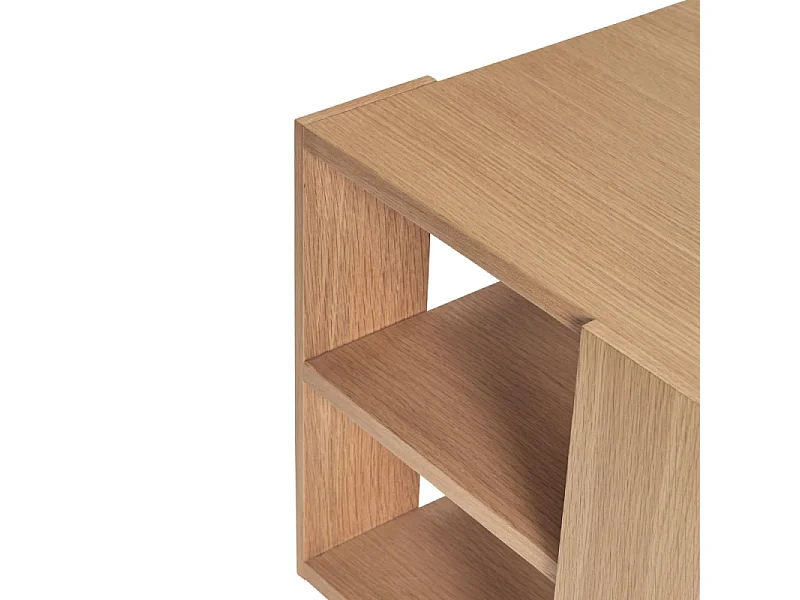 Table d'appoint design en bois MEGY