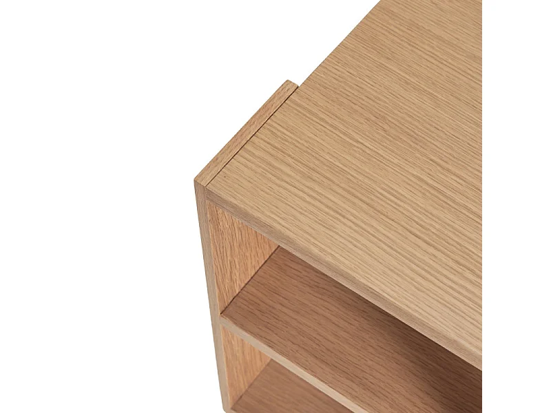 Table d'appoint design en bois MEGY