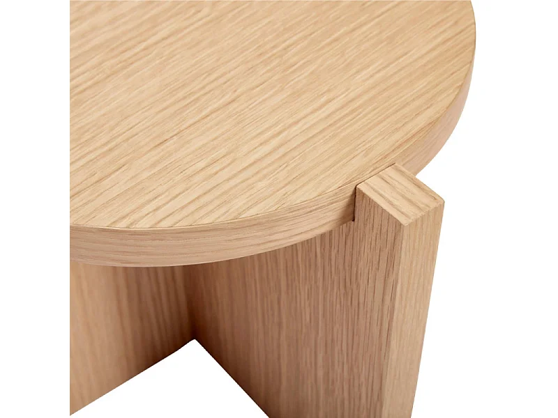 Table d'appoint design en bois NOTYA