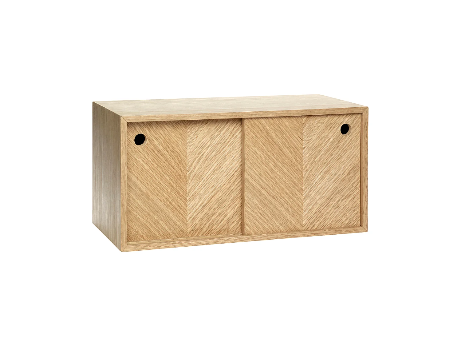 Hübsch Étagère Murale Naturel HERRINGBONE