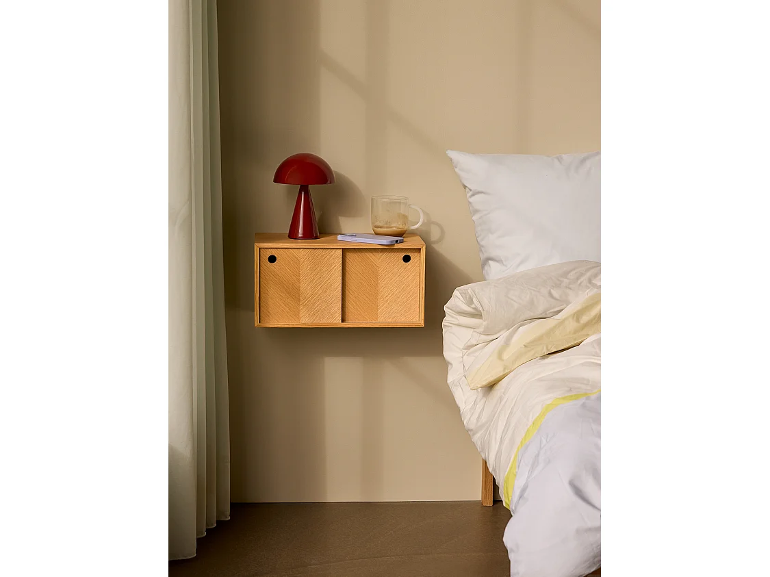 Hübsch Étagère Murale Naturel HERRINGBONE