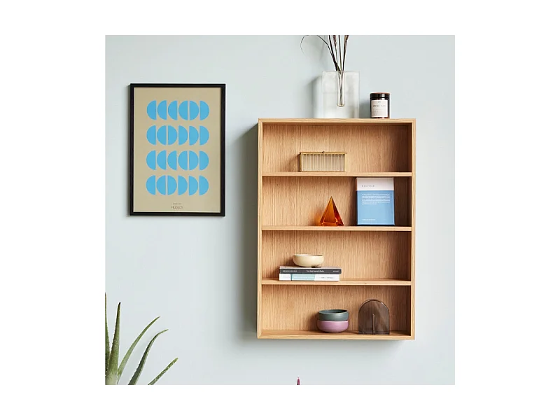 Étagère murale en bois moderne CUBS