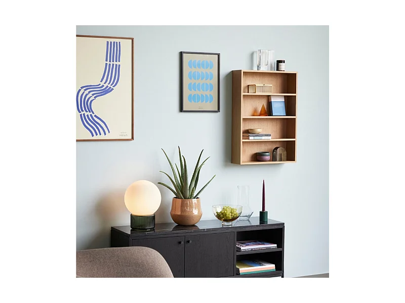 Étagère murale en bois moderne CUBS