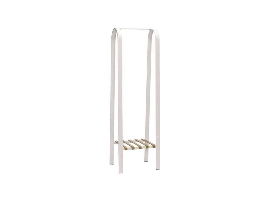 Portant design en métal gris SIEMA