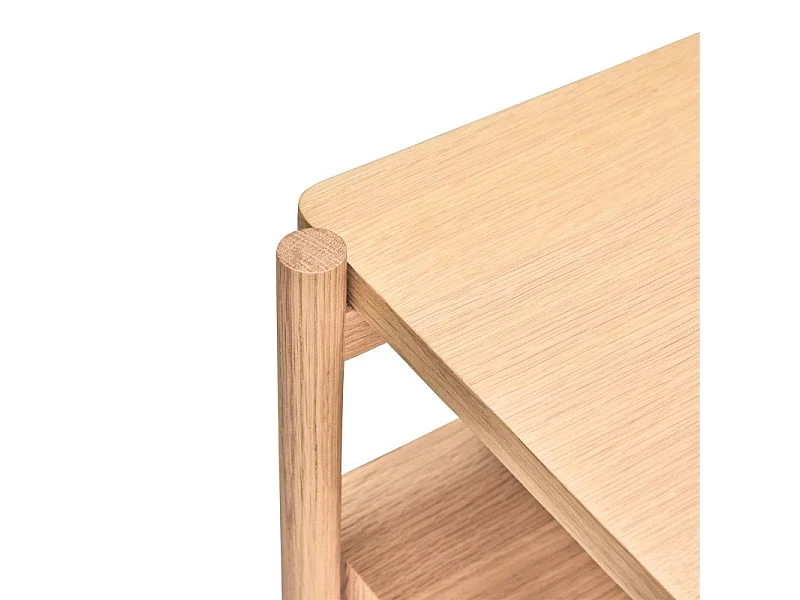 Table de chevet 2 tiroirs en bois MITZY