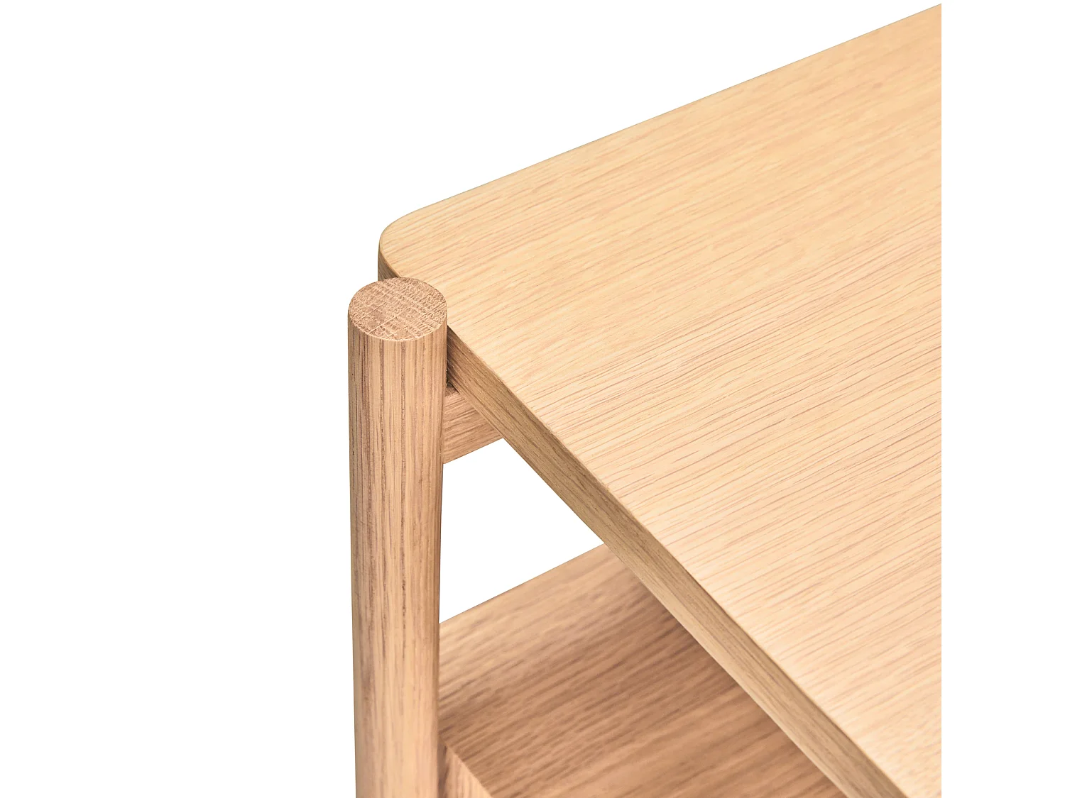 Hübsch Mesita de noche Madera Natural APPEAL