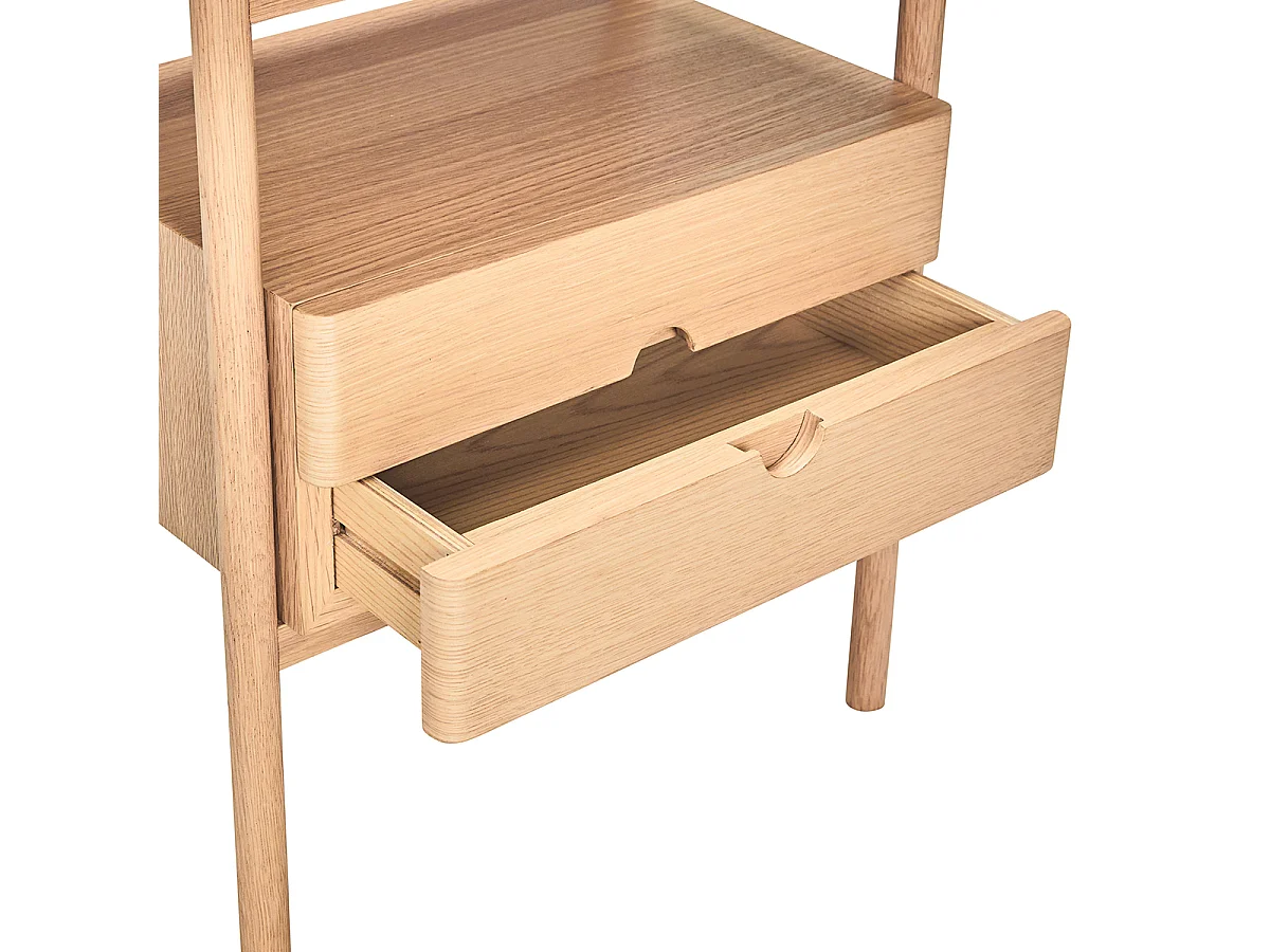 Hübsch Mesita de noche Madera Natural APPEAL