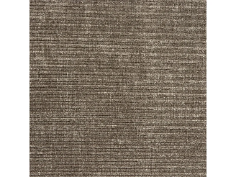 Fauteuil design en tissu côtelé STATEMENT