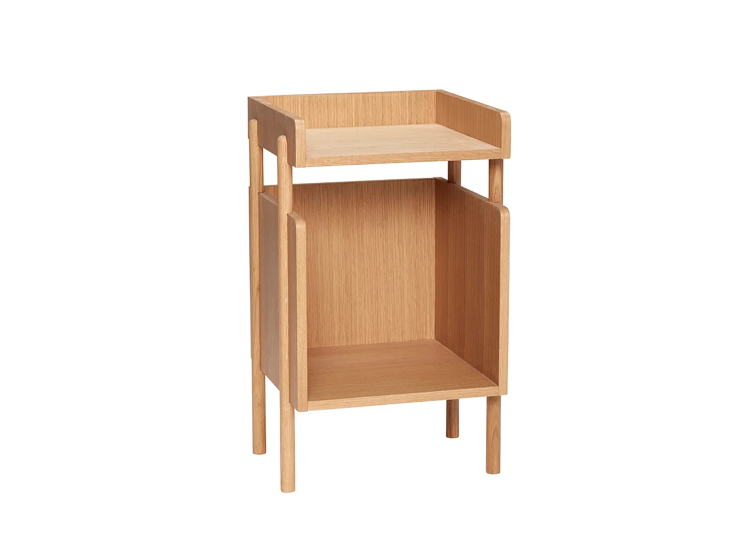 Hübsch Comodino Archive Naturale Rovere