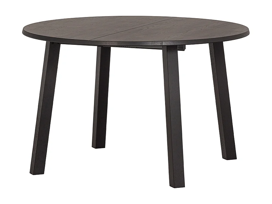Table à manger ronde extensible en bois de chêne STARI