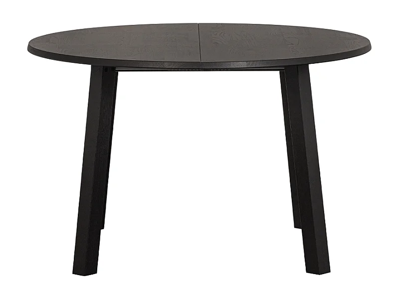 Table à manger ronde extensible en bois de chêne STARI