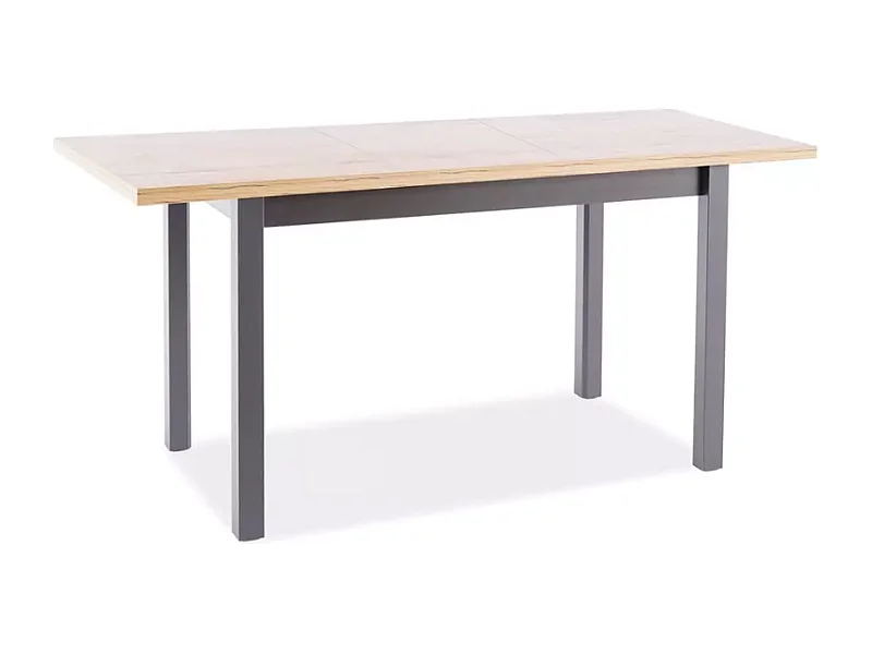 Table à manger extensible 90/125 cm bois noir VELMAZ4