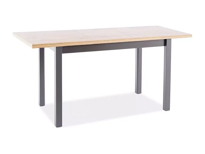 Table à manger extensible 90/125 cm bois noir VELMAZ4